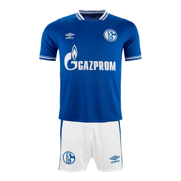 Camiseta Schalke 04 1st Niño 2021-2022 Azul